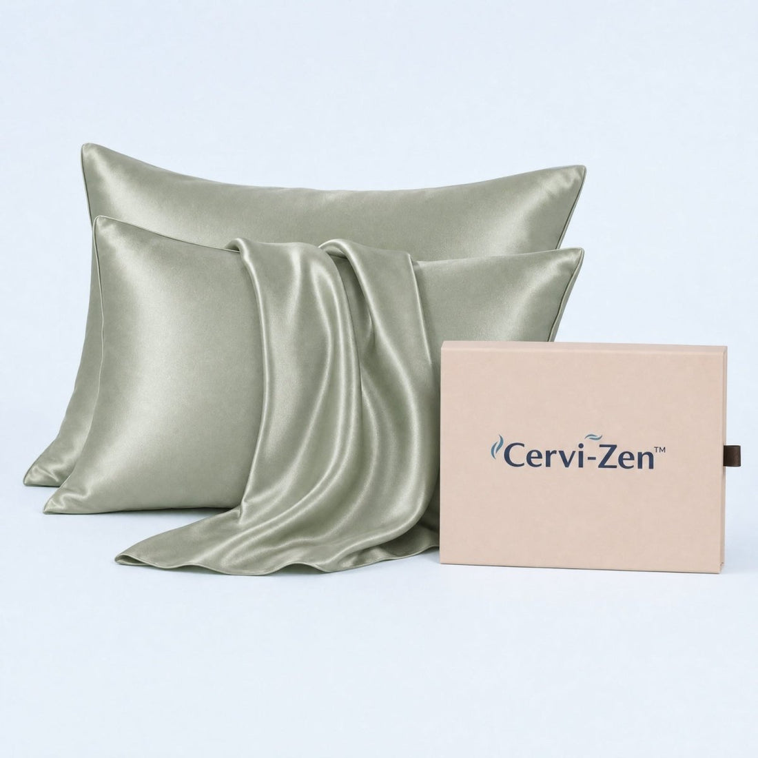 Taie en soie de mûrier Cervi-Zen™ — 22 momme - Cervi-Zen™