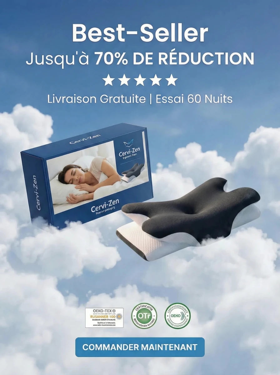 Oreiller Ergonomique Cervi - Zen™ - Cervi - Zen™