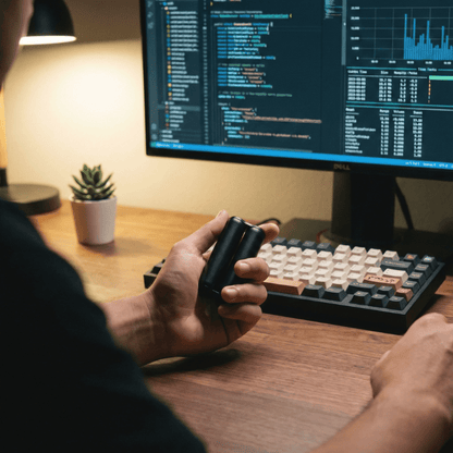 Le Roller Focus Pro™ : L'Anti - Stress 100% Silencieux (Aluminium) - ttoutoupad