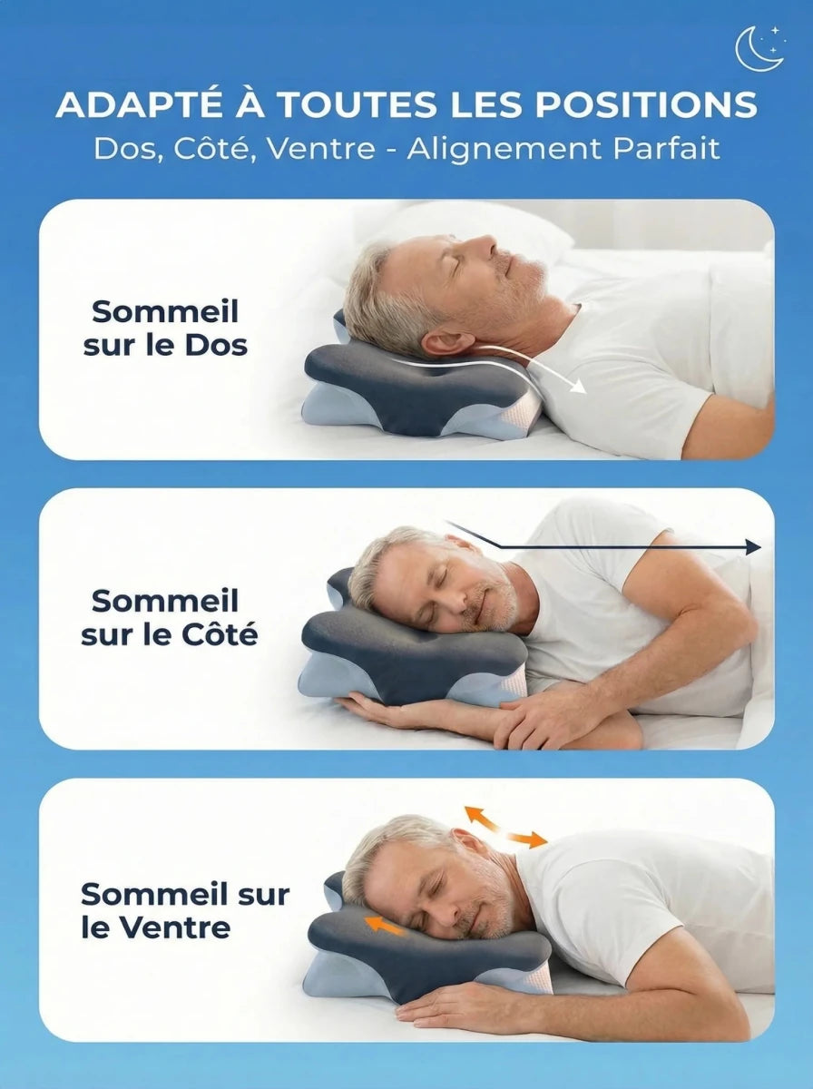 Oreiller Ergonomique Cervi - Zen™ - Cervi - Zen™