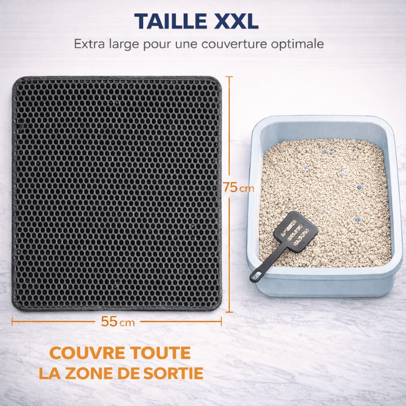 Tapis Piège - Litière™ "CleanPaw" - ttoutoupad