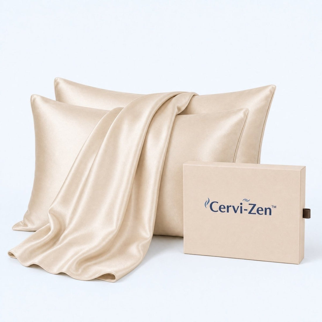 Taie en soie de mûrier Cervi-Zen™ — 22 momme - Cervi-Zen™