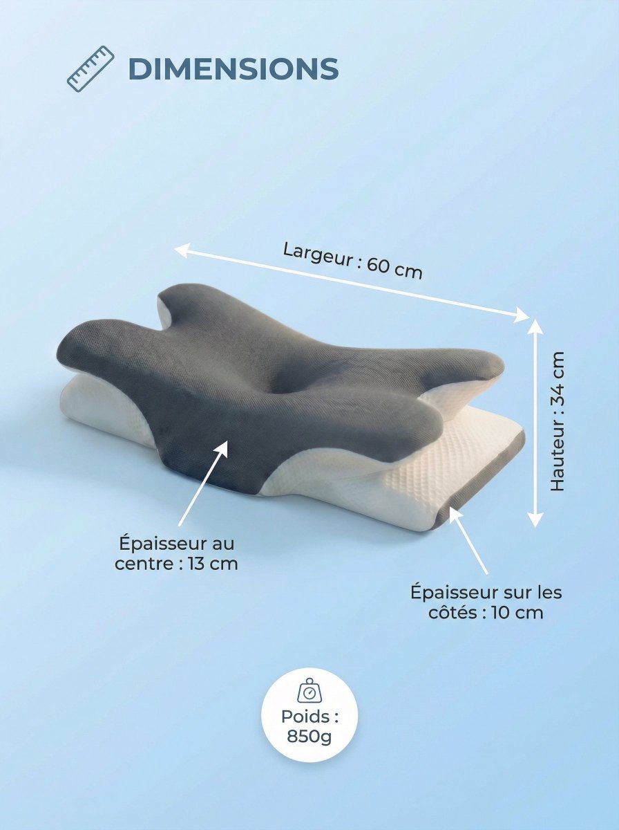 Oreiller Ergonomique Cervi - Zen™ - Cervi - Zen™