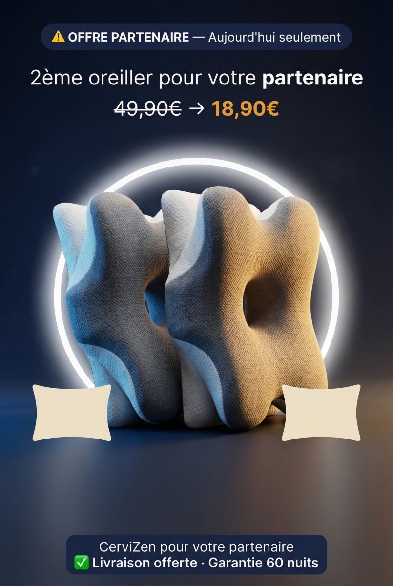 Oreiller Ergonomique Cervi - Zen™ - Cervi - Zen™