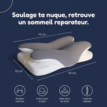 Oreiller Ergonomique Cervi-Zen™