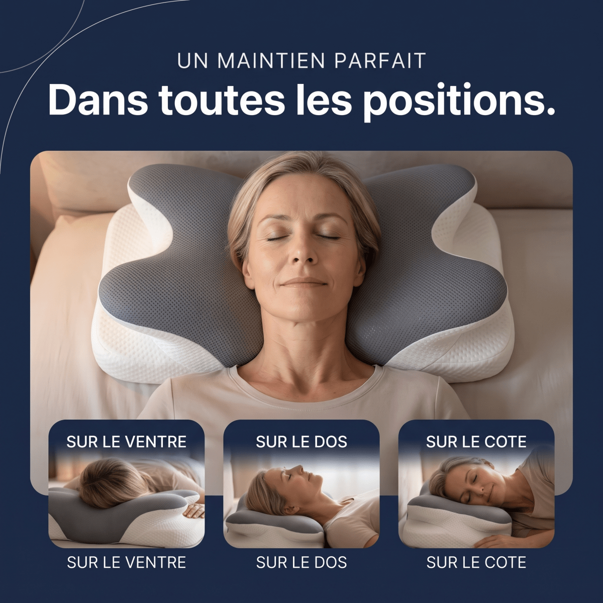 Oreiller Ergonomique Cervi-Zen™ - Cervi-Zen™