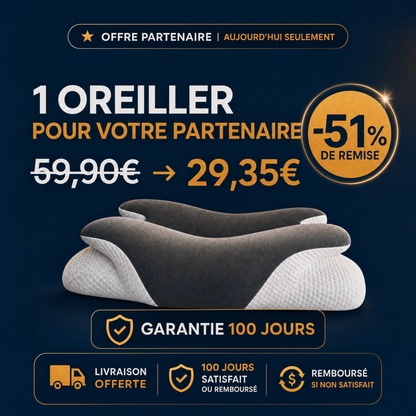 Oreiller Ergonomique Cervi-Zen™